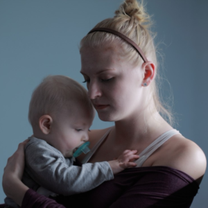 post partum depression image